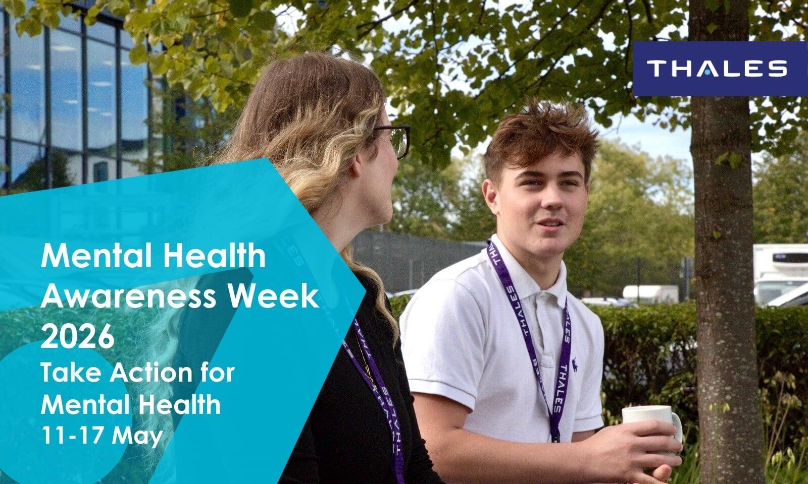 Thales mental health awareness poster